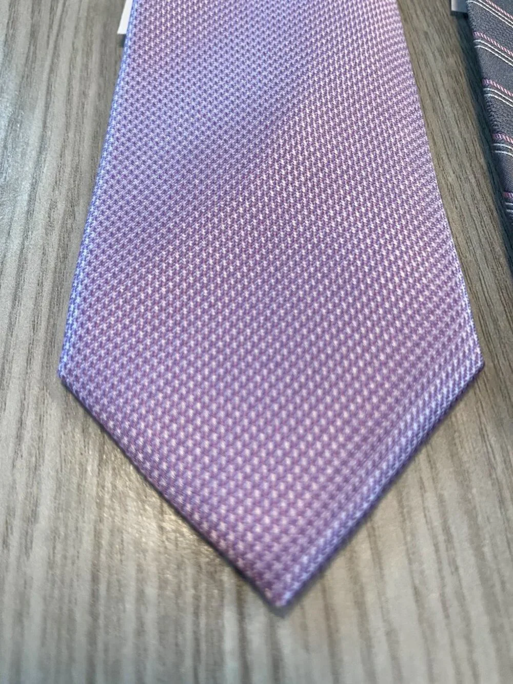 Michael Kors Lot of 2 100% Silk Ties Purple Gray Pink NWT Wedding Preppy Office